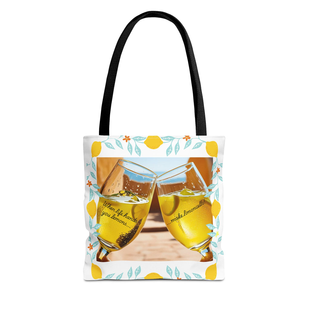 "When life hands you lemons, make limoncello!" - Cheers Limoncello Tote Bag