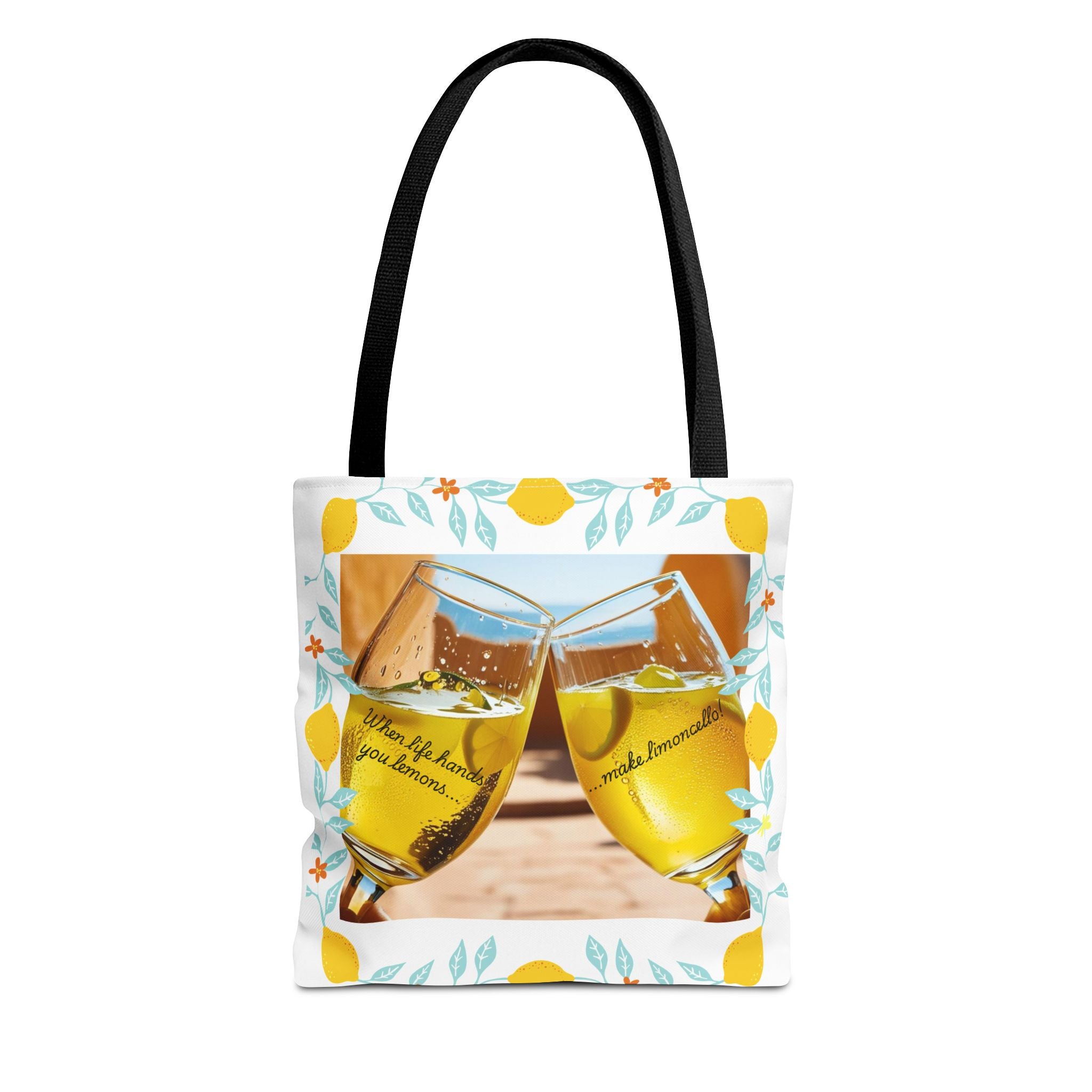 "When life hands you lemons, make limoncello!" - Cheers Limoncello Tote Bag