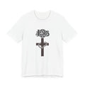 Jesus Cross T‑Shirt — Vintage Floral Christian Tee