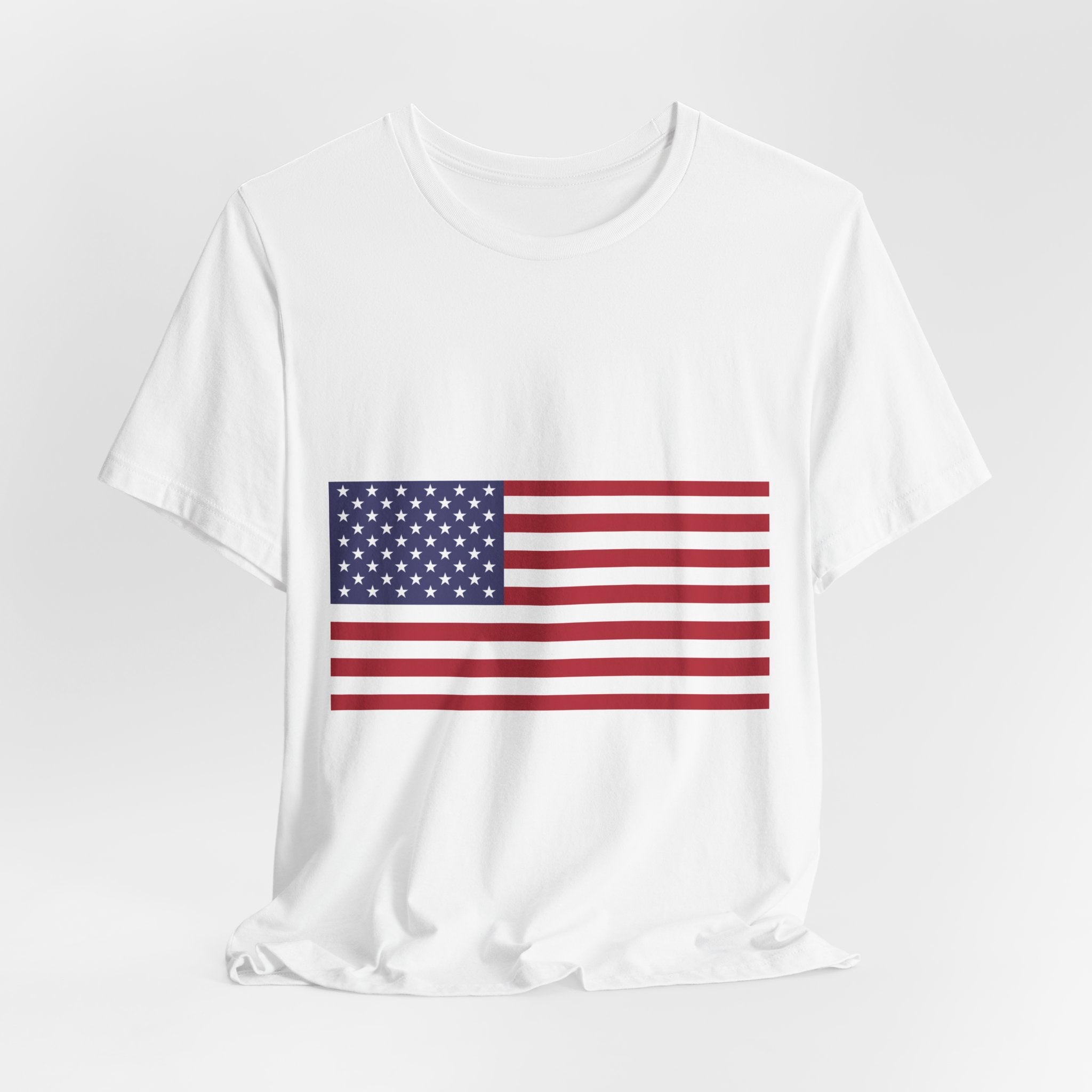 American Flag T-Shirt — Classic USA Pride Short Sleeve Tee