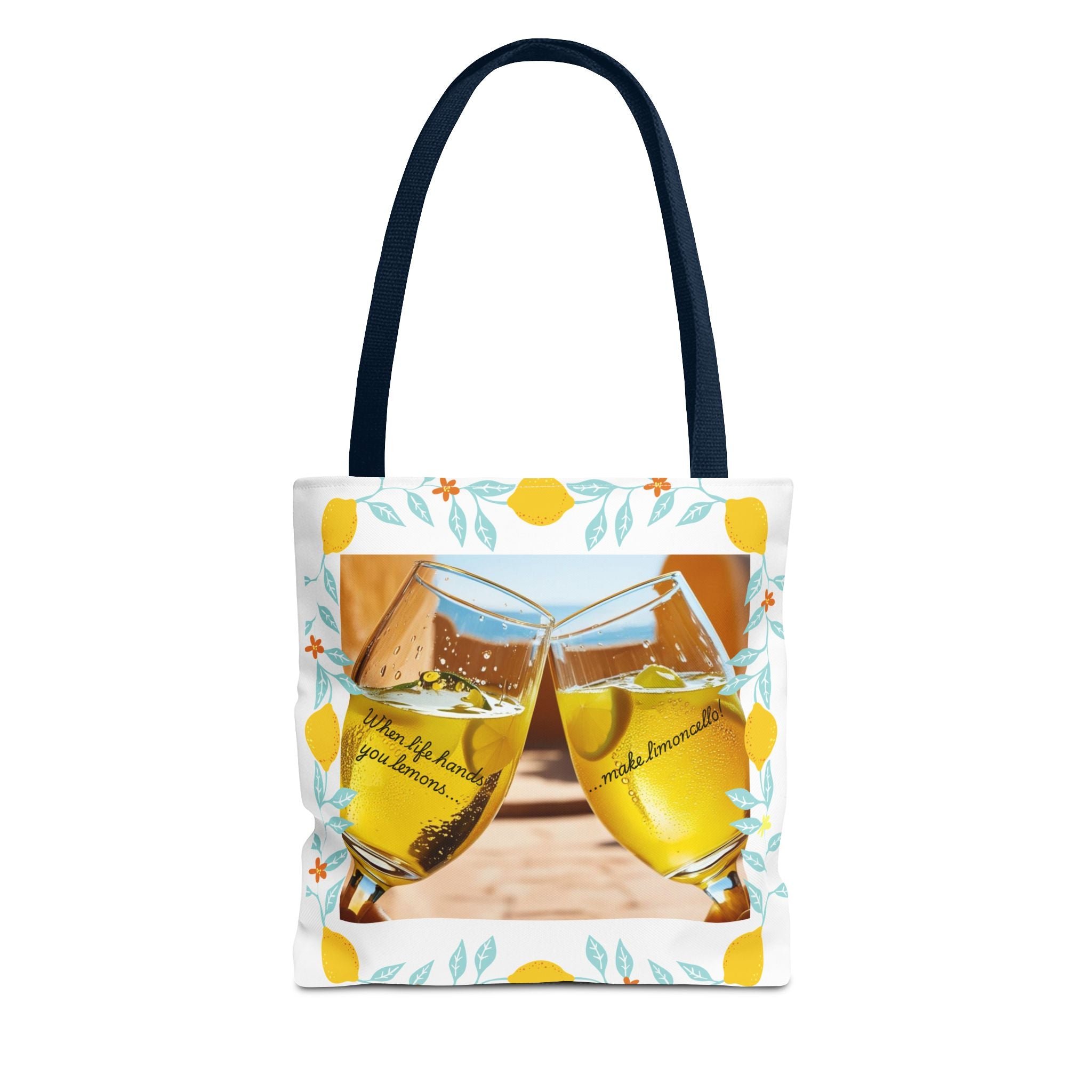 "When life hands you lemons, make limoncello!" - Cheers Limoncello Tote Bag