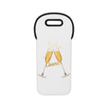 Cheers Champagne Wine Tote Bag — Insulated Bottle Carrier for Gifts & Celebrations
