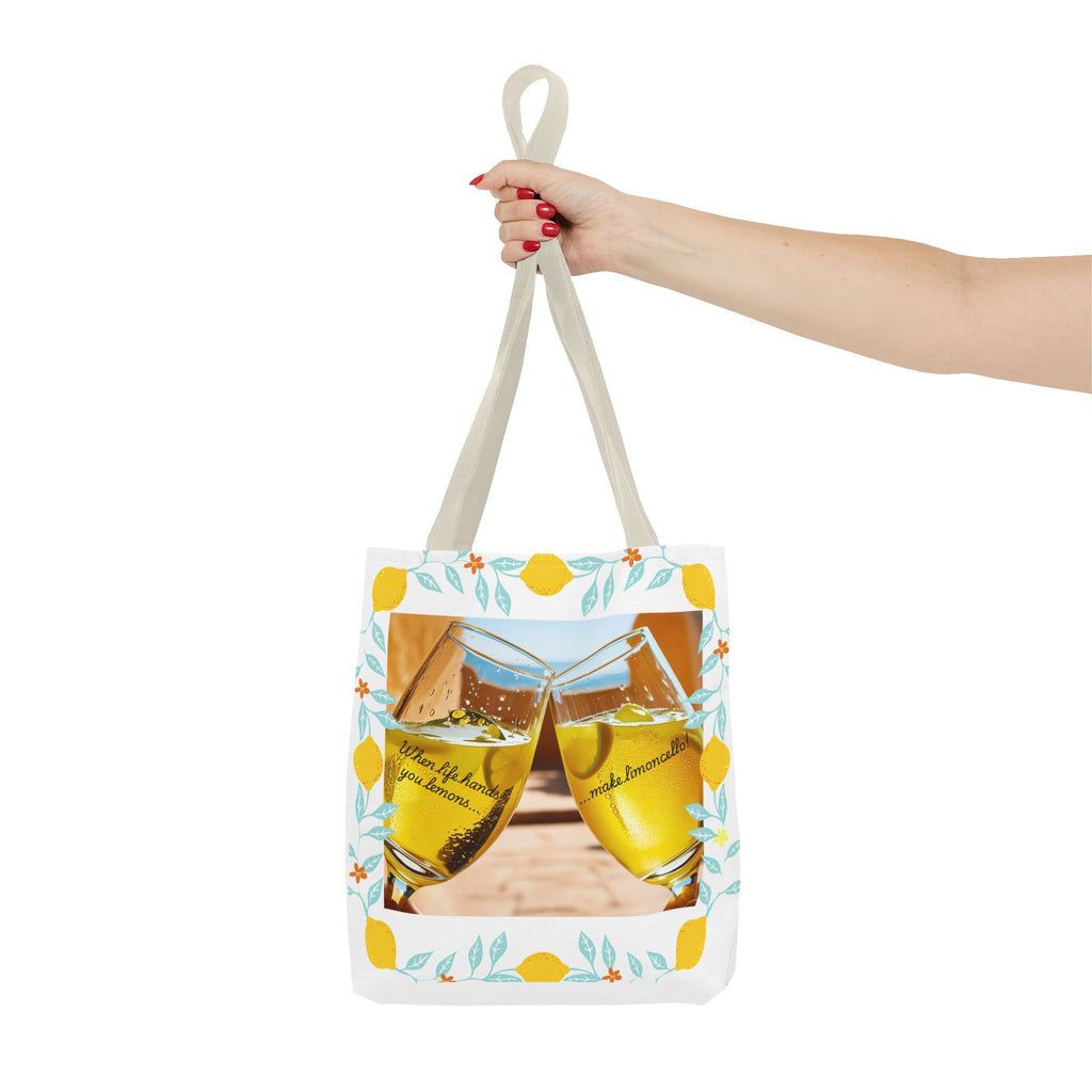 "When life hands you lemons, make limoncello!" - Cheers Limoncello Tote Bag