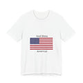 God Bless America Flag T-Shirt — Patriotic USA Tee for 4th of July