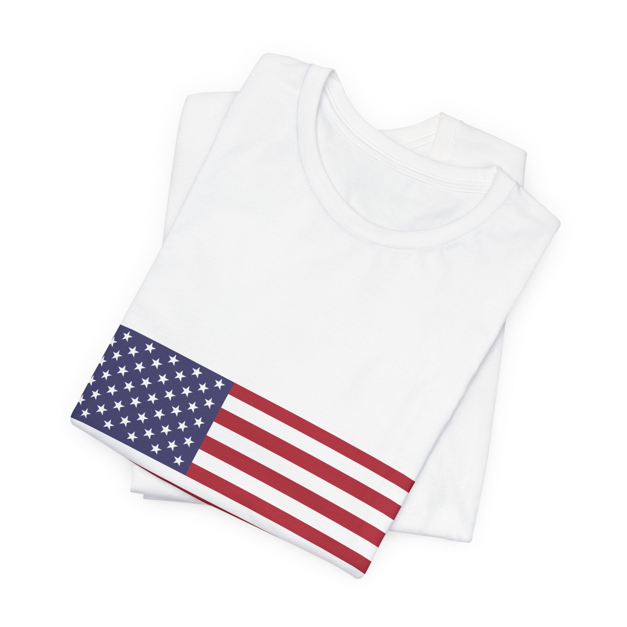 American Flag T-Shirt — Classic USA Pride Short Sleeve Tee