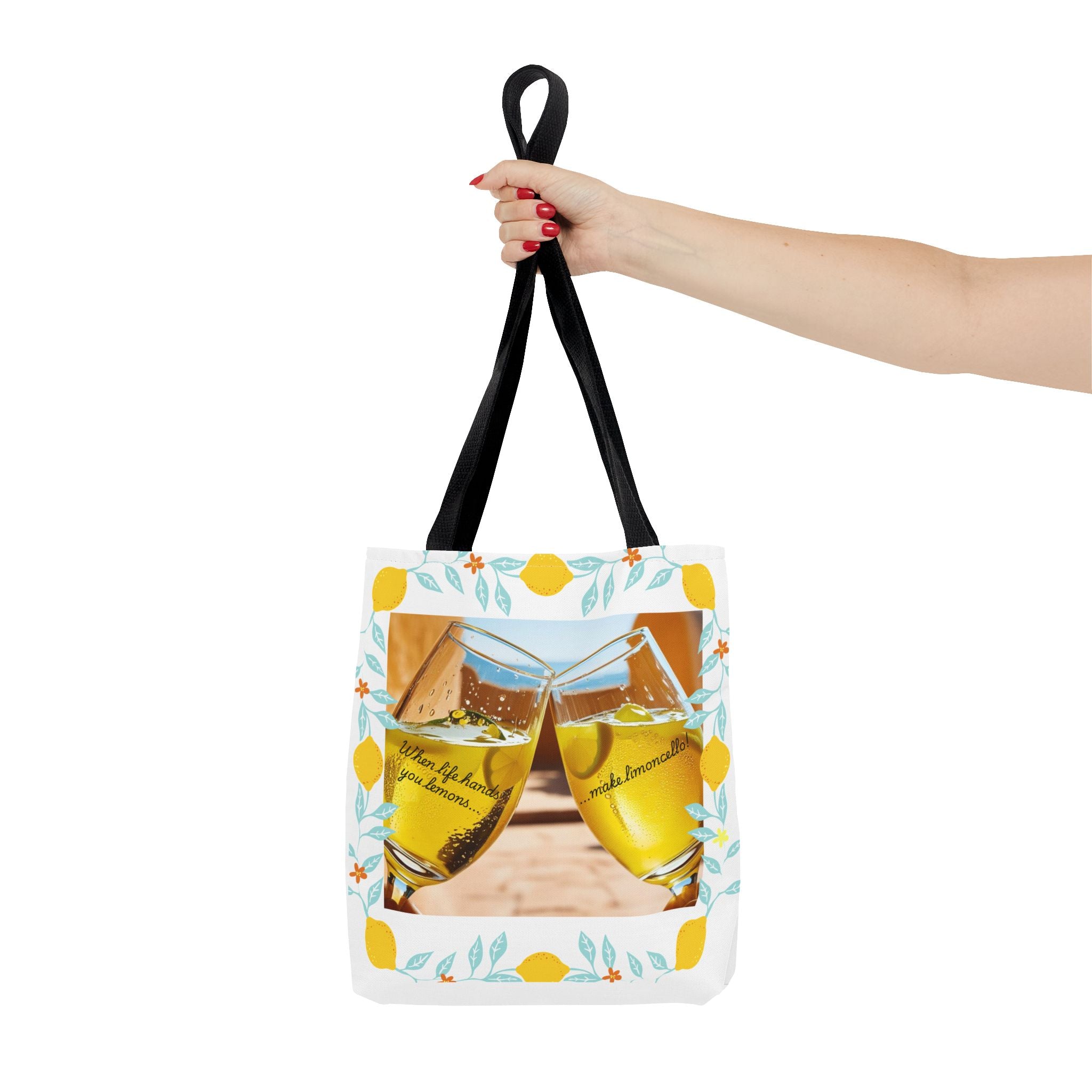 "When life hands you lemons, make limoncello!" - Cheers Limoncello Tote Bag