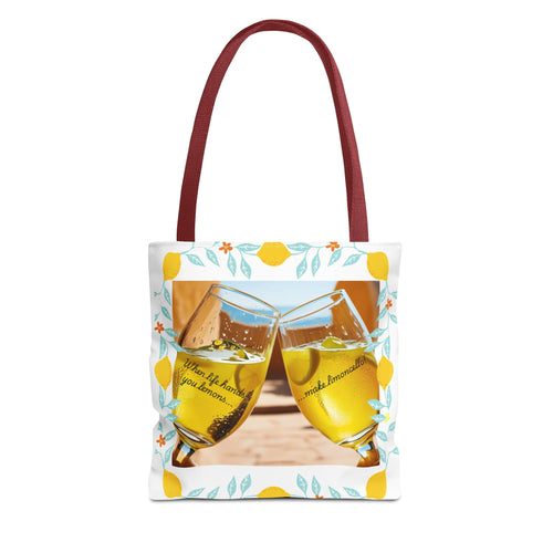 "When life hands you lemons, make limoncello!" - Cheers Limoncello Tote Bag
