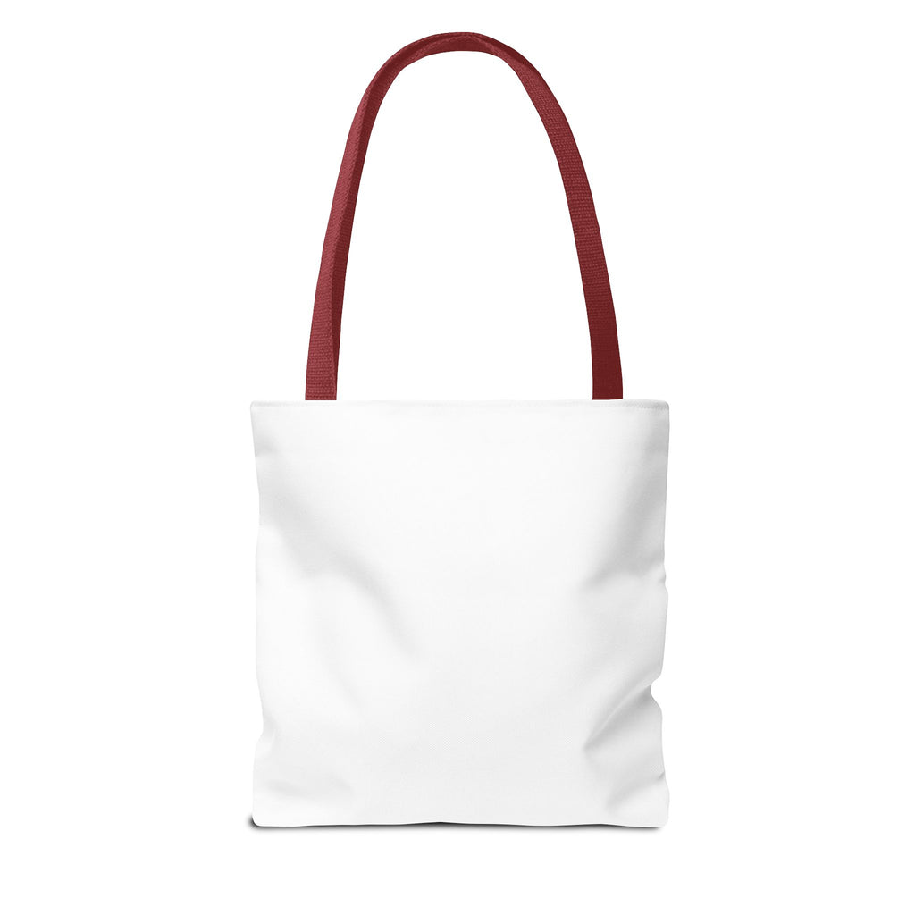 Good Vibes Beach Tote Bag — Retro Sunset Palm Tree Canvas Tote